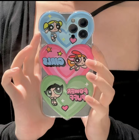 Triple hearts powerpuff girls