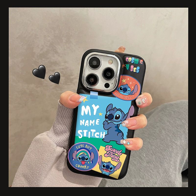 Stitch for iphone air cushion phone case iPhone 13 ProMax all-inclusive 12 silicone soft 11
