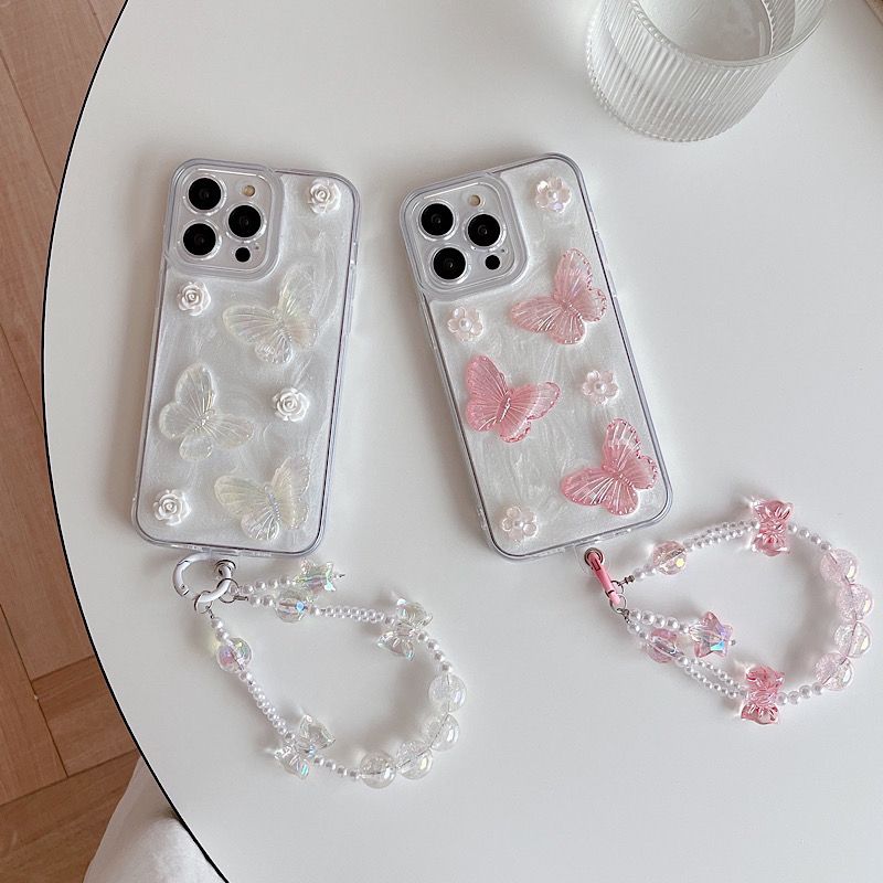 3D rose & butterfly
