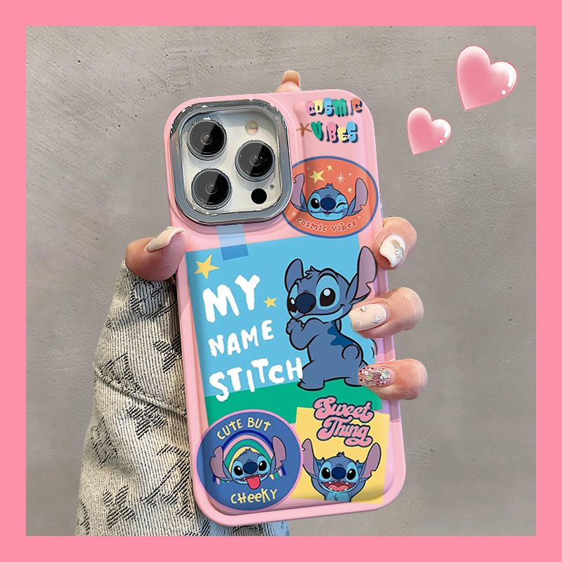 Stitch for iphone air cushion phone case iPhone 13 ProMax all-inclusive 12 silicone soft 11