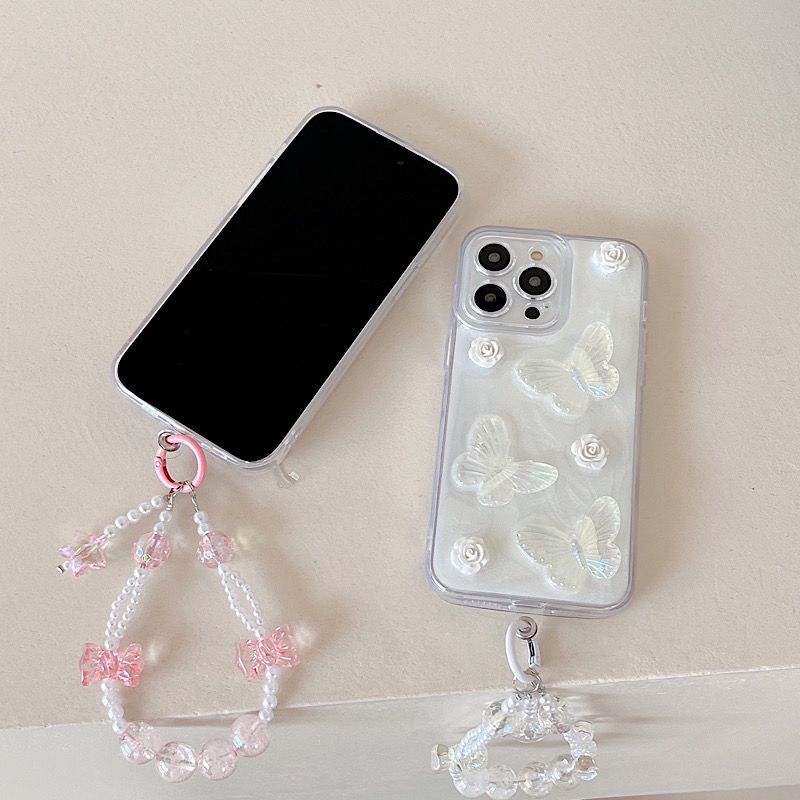 3D rose & butterfly