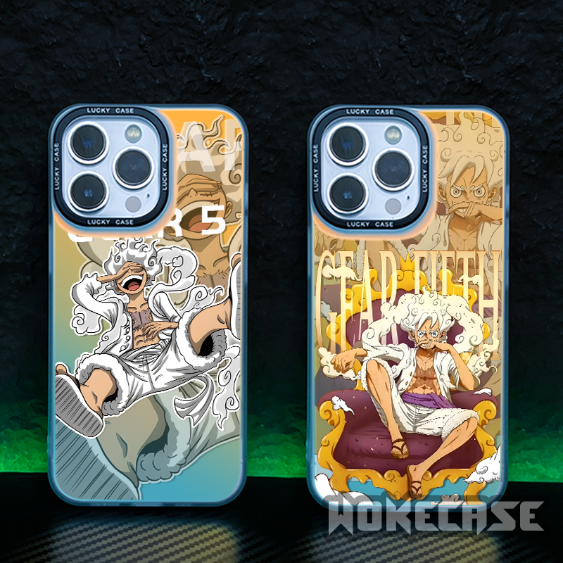 Gear 5 Luffy colorful laser case