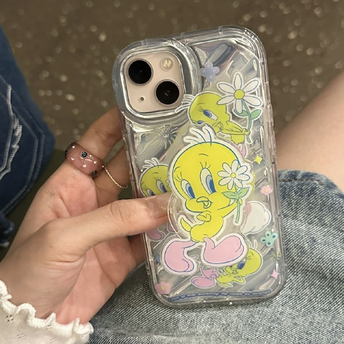 Tweety Bird with tweety popstand