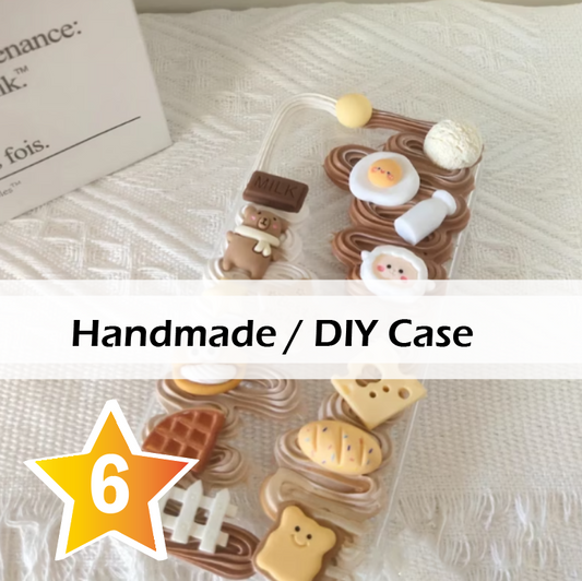 【NO.6 Handmade / DIY Case】1 DIY Case + 1 Free Case