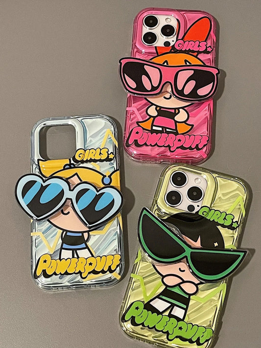 Powerpuff girls wear glasses