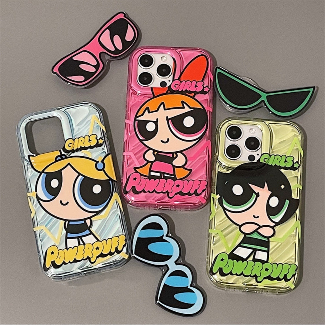 Powerpuff girls wear glasses