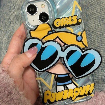 Powerpuff girls wear glasses