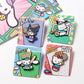 Sanrio cartoon wind cartoon metal badge cute Cinnamon kulomi hello kitty pachacco brooch clothes bag JK brooch