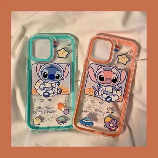 Cartoon Stitch three-in-one