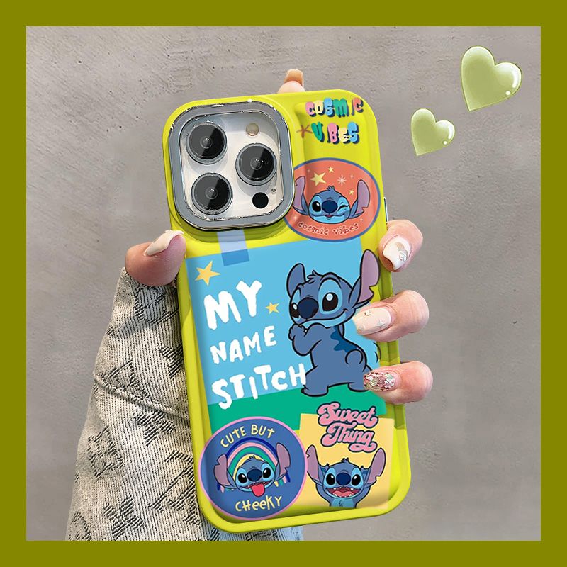 Stitch for iphone air cushion phone case iPhone 13 ProMax all-inclusive 12 silicone soft 11