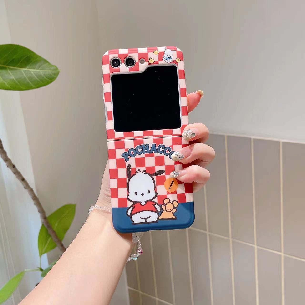 Samsung zflip mobile phone case cartoon Pochacco