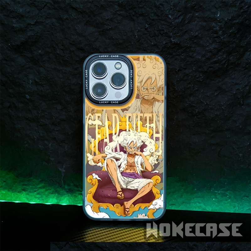 Gear 5 Luffy colorful laser case