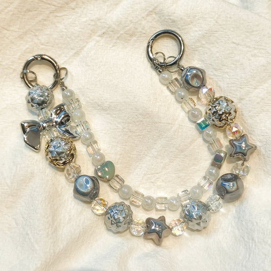 DIY DOUBLE LAYERS BOWTIE CHAIN