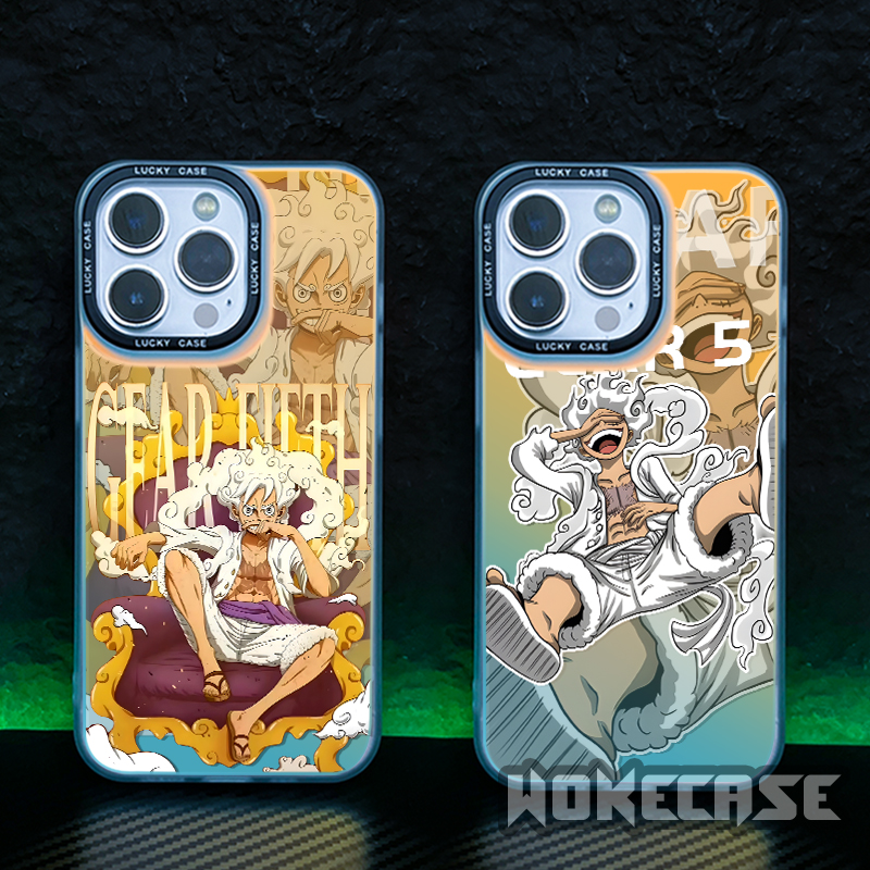 Gear 5 Luffy colorful laser case