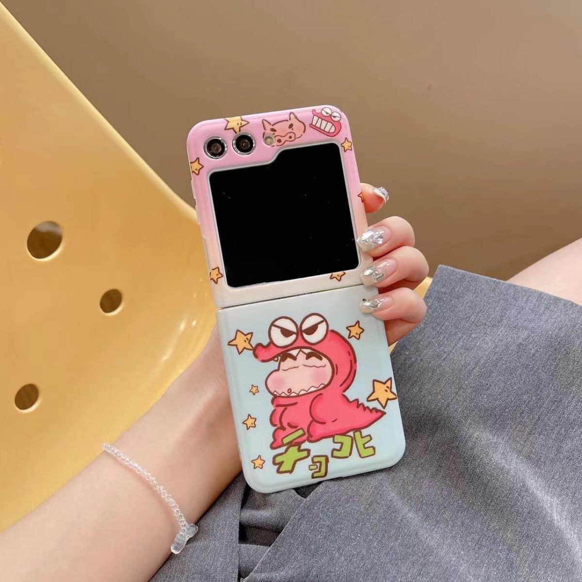 Samsung zflip mobile phone case cartoon Pochacco