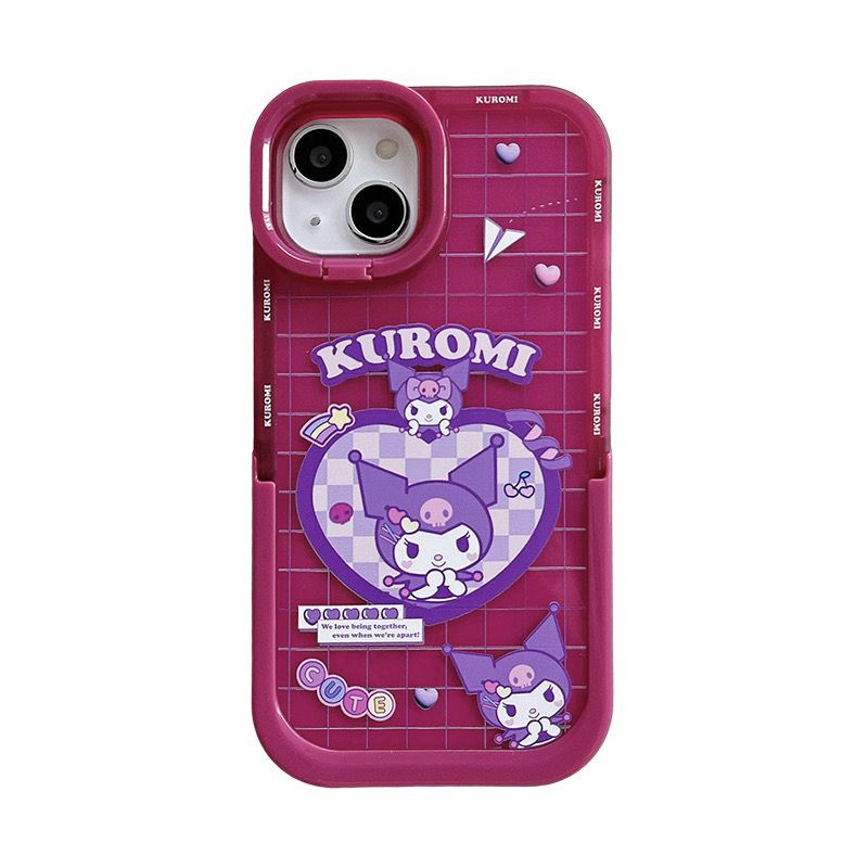 Sanrio Kuromi Melody Cinna Pachaaco iphone 14pro mobile phone shell Apple 13 all-inclusive 12/11 fall-proof creative niche