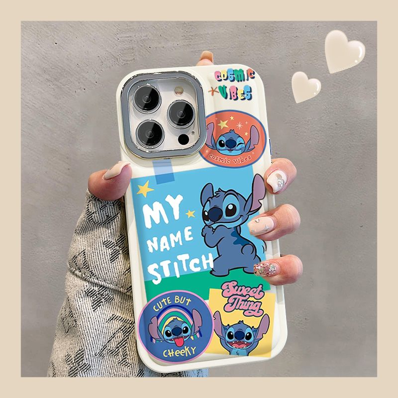 Stitch for iphone air cushion phone case iPhone 13 ProMax all-inclusive 12 silicone soft 11